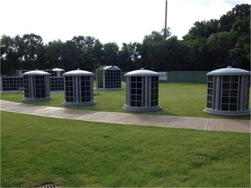 grey granite columbarium