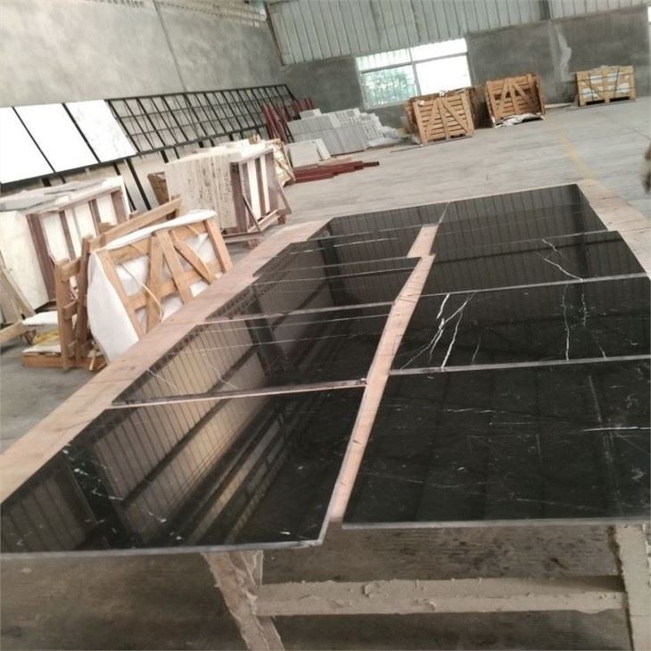 nero marquina black marble tile