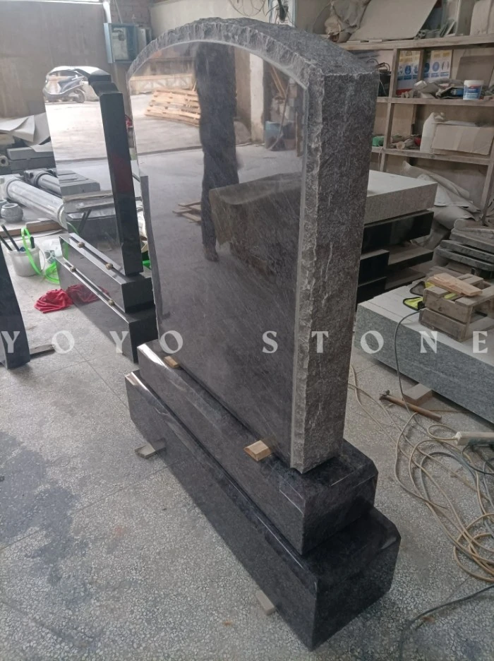 Bahama Blue Headstone Granite (4)